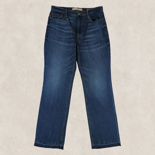 GUESS 1981 Womens High Rise Straight Leg Jeans Size W32 Blue Denim Casual Fit by GUESS – JEANS | RewearableUK
