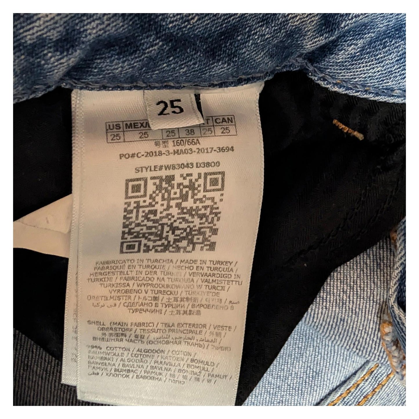 guess beverly womens jeans size 25 blue ultra low rise skinny stretch by GUESS – JEANS | RewearableUK
