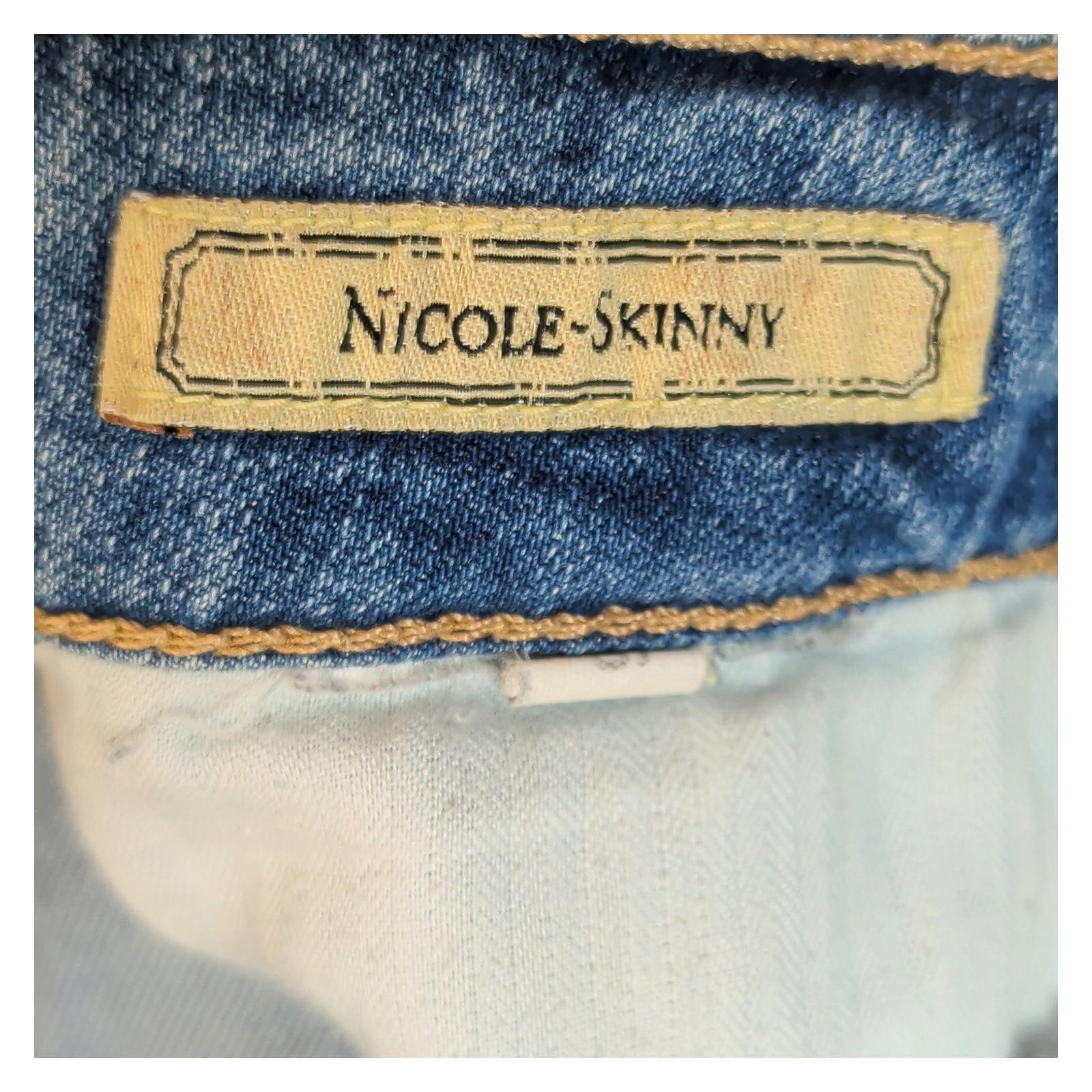 Guess Blue Nicole Skinny Jeans Women Size 26 Light Wash Denim Low Rise by GUESS – | RewearableUK
