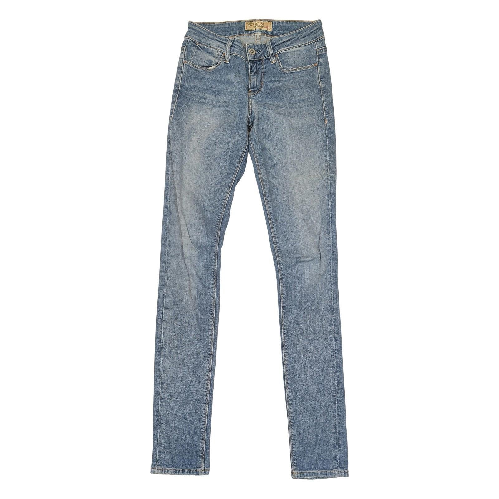 Guess Blue Nicole Skinny Jeans Women Size 26 Light Wash Denim Low Rise by GUESS – | RewearableUK