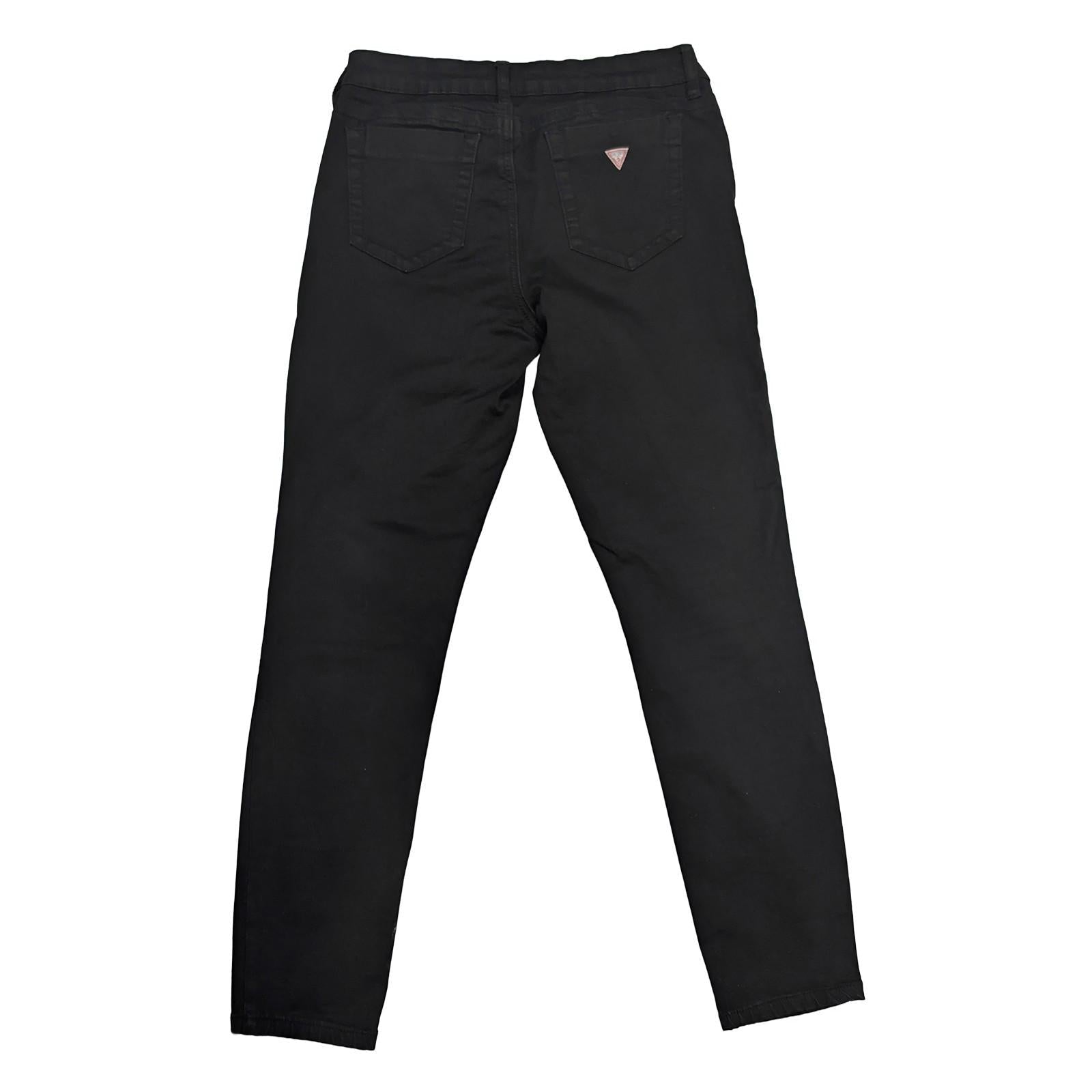 guess cindy fit womens jeans size 28 black low rise power skinny stretch by GUESS – | RewearableUK