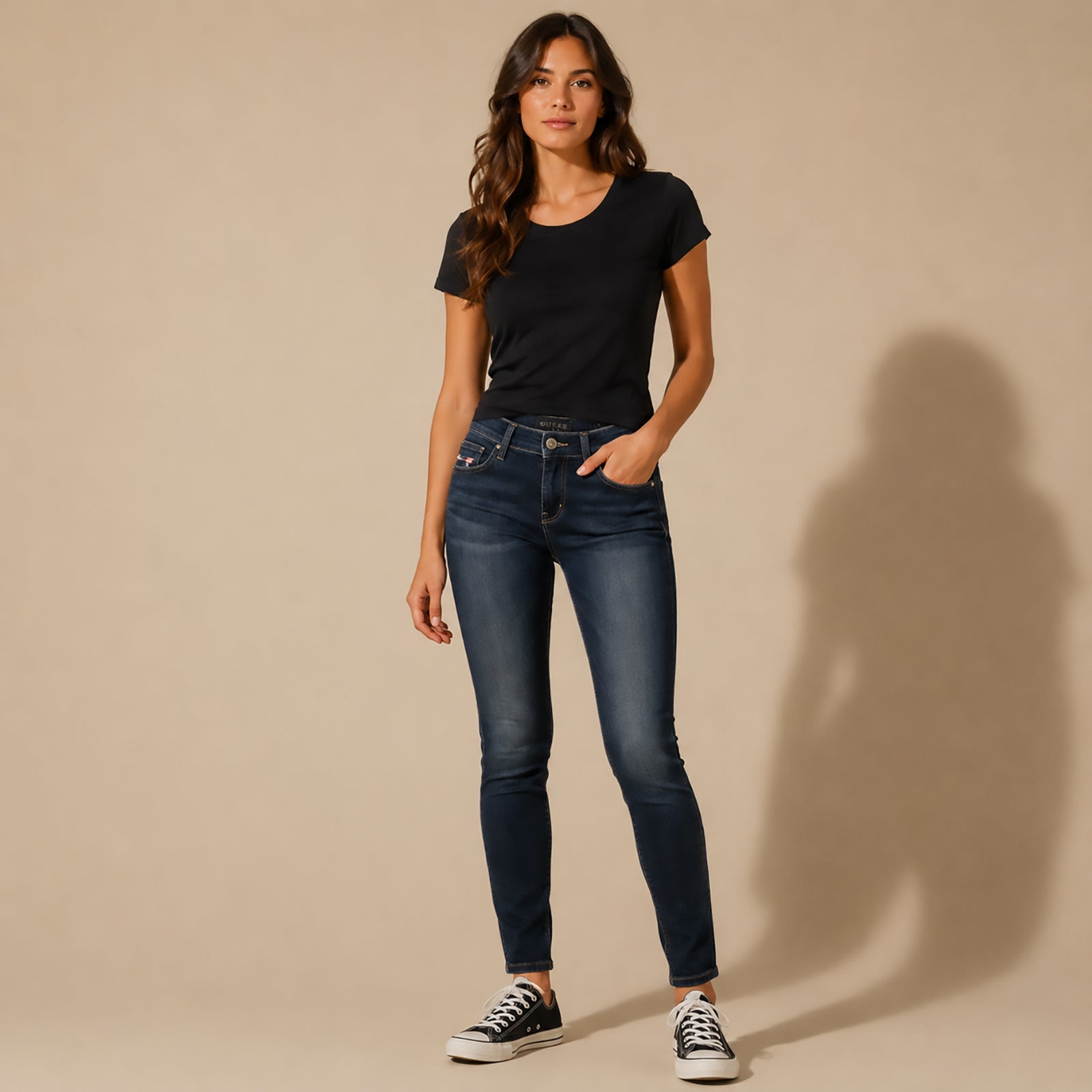 Guess Los Angeles Skinny Jeans Size 27 Dark Blue Womens by GUESS – JEANS | RewearableUK