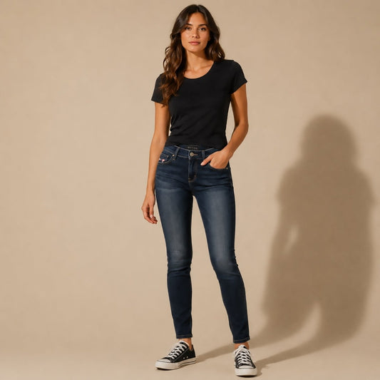Guess Los Angeles Skinny Jeans Size 27 Dark Blue Womens by GUESS – JEANS | RewearableUK