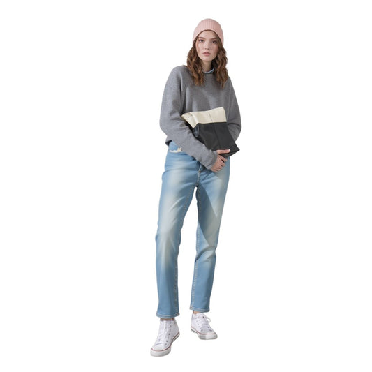 Guess Power Curvy Mid Skinny Jeans Light Blue | Women's W27 Short by GUESS – JEANS | RewearableUK