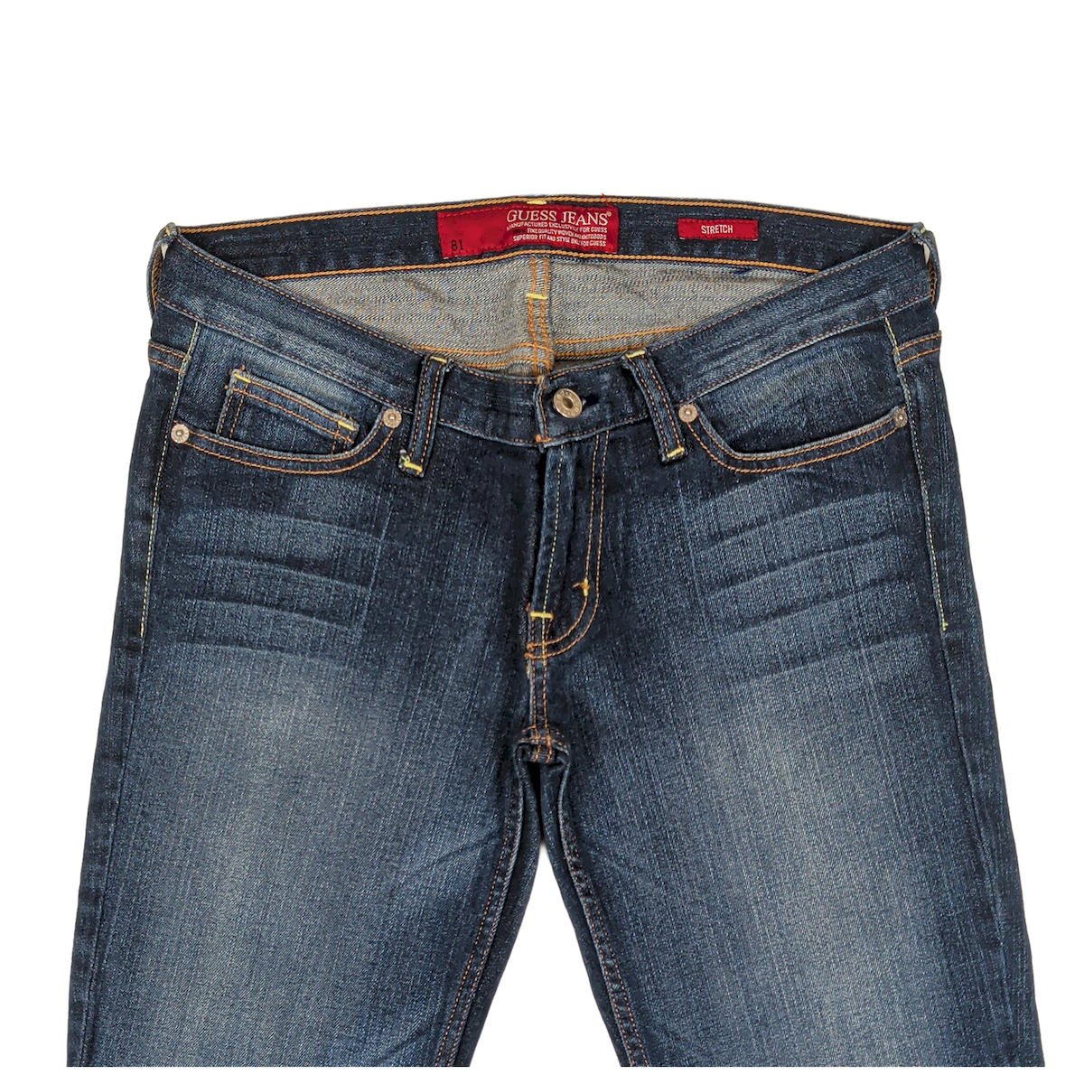 Guess Premium Women’s Bootcut Jeans W29 Blue Stretch Denim by GUESS – JEANS | RewearableUK