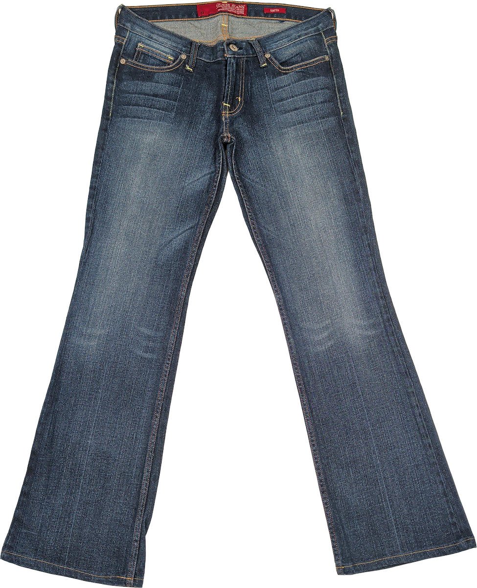 Guess Premium Women’s Bootcut Jeans W29 Blue Stretch Denim by GUESS – JEANS | RewearableUK