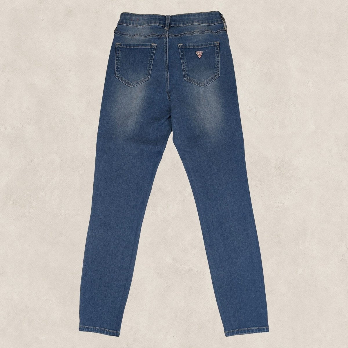 GUESS Tahiana Fit Womens Jeans W28 Blue High Waist Skinny Stretch Denim – product photo 2 | RewearableUK