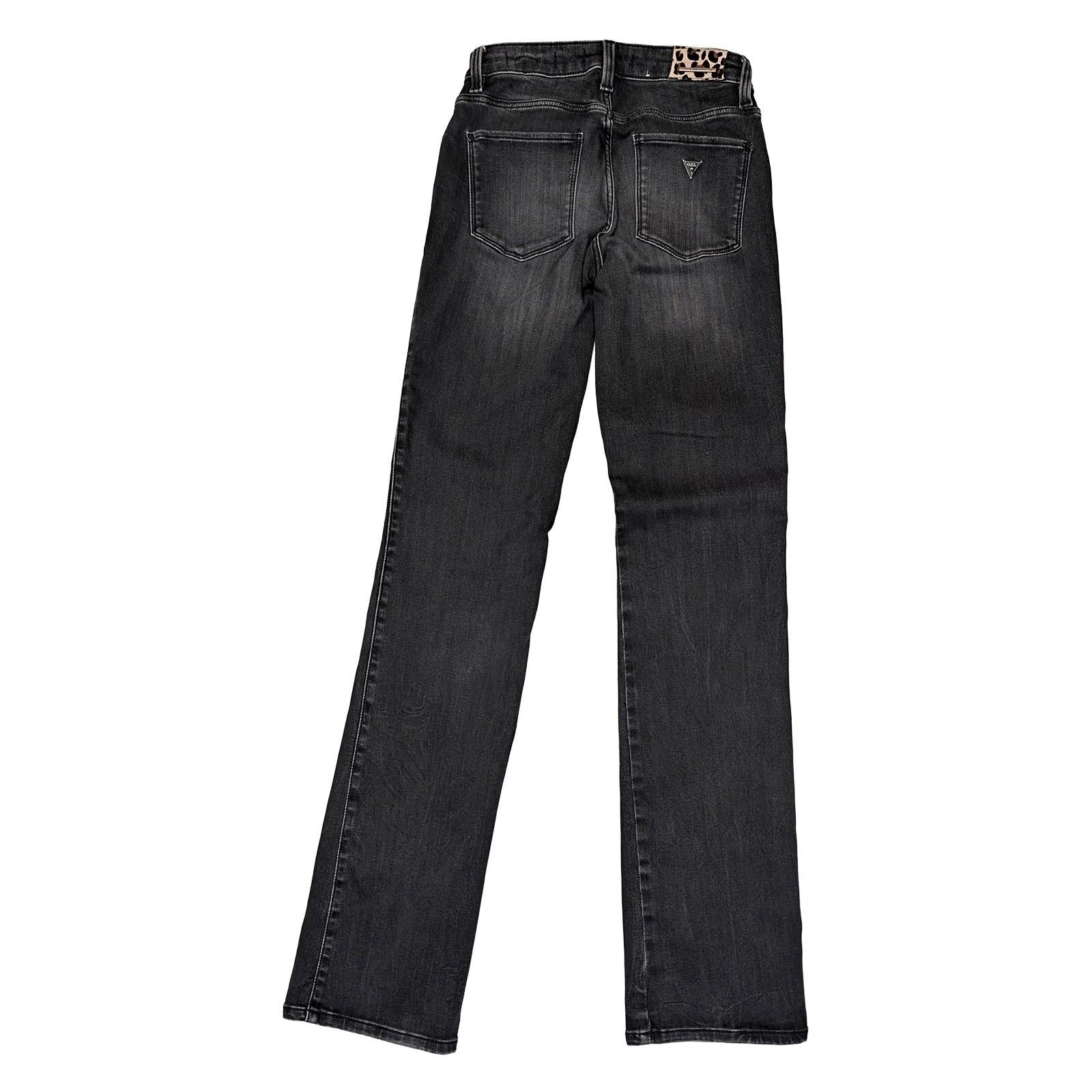 guess women size 25 grey sexy curvy straight stretch denim jeans trousers by GUESS – | RewearableUK