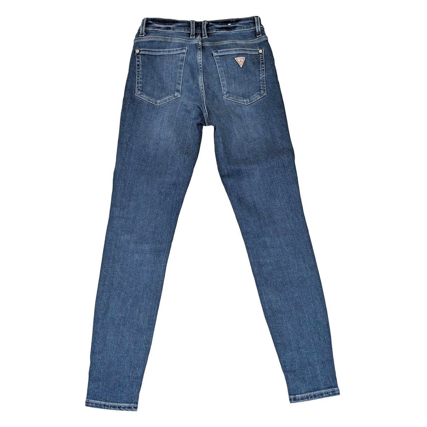 guess women size 27 blue annette skinny mid rise denim jeans trousers by GUESS – | RewearableUK