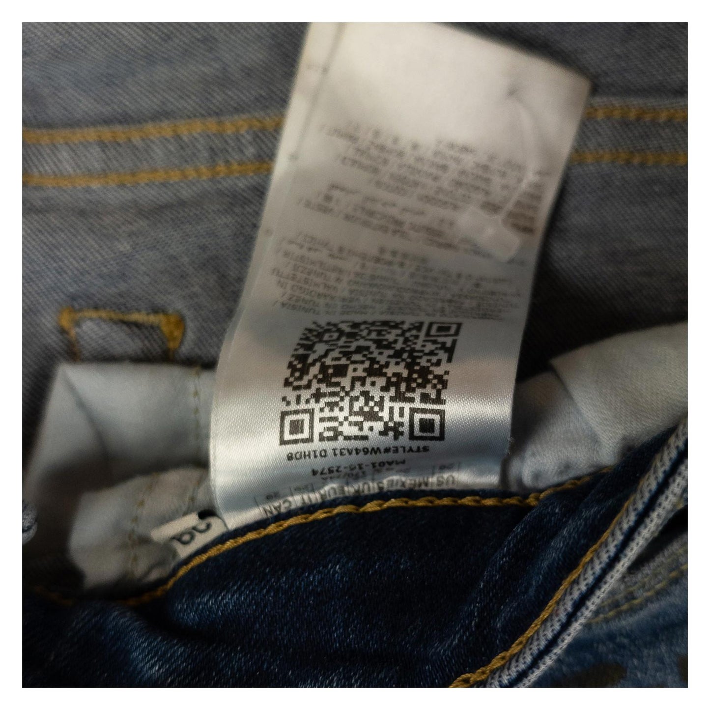 Guess Women's Floral Skinny Jeans W29 Blue Low Rise Printed Stretch Denim by GUESS – | RewearableUK