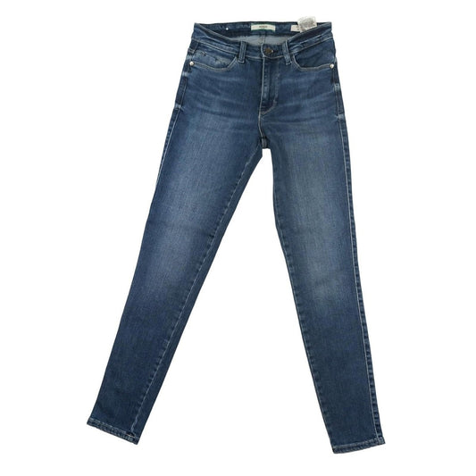 Guess Women's Sexy Curve Skinny Mid Jeans W26 Dark Blue Rhinestone Stretch by GUESS – | RewearableUK
