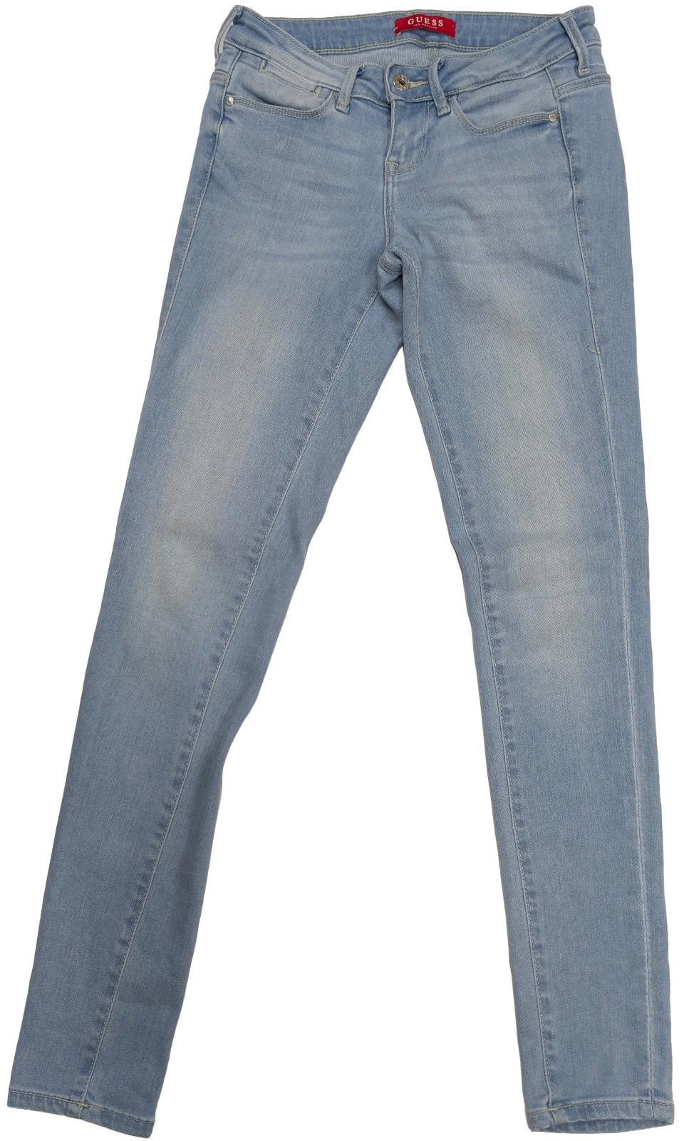 guess womens skinny jeans size 25 light blue wash stretch denim trousers by GUESS – | RewearableUK
