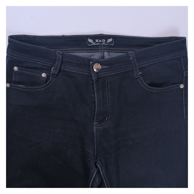 H&D Fashion Men's Jeans IT 48 Approx W32 Dark Navy Blue Straight Leg Stretch Denim – Jeans product photo 4 | RewearableUK