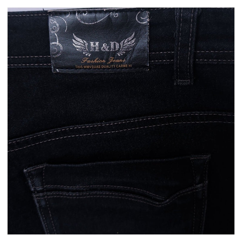 H&D Fashion Men's Jeans IT 48 Approx W32 Dark Navy Blue Straight Leg Stretch Denim – Jeans product photo 9 | RewearableUK