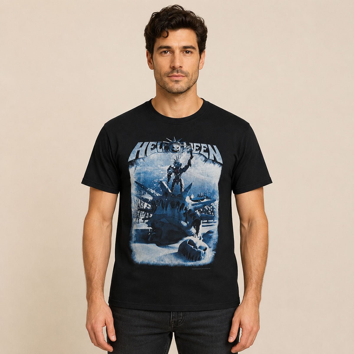 Helloween Your God-Given Right Festivals 2015 T-Shirt L Black Gildan – Music T-Shirt product photo 1 | RewearableUK