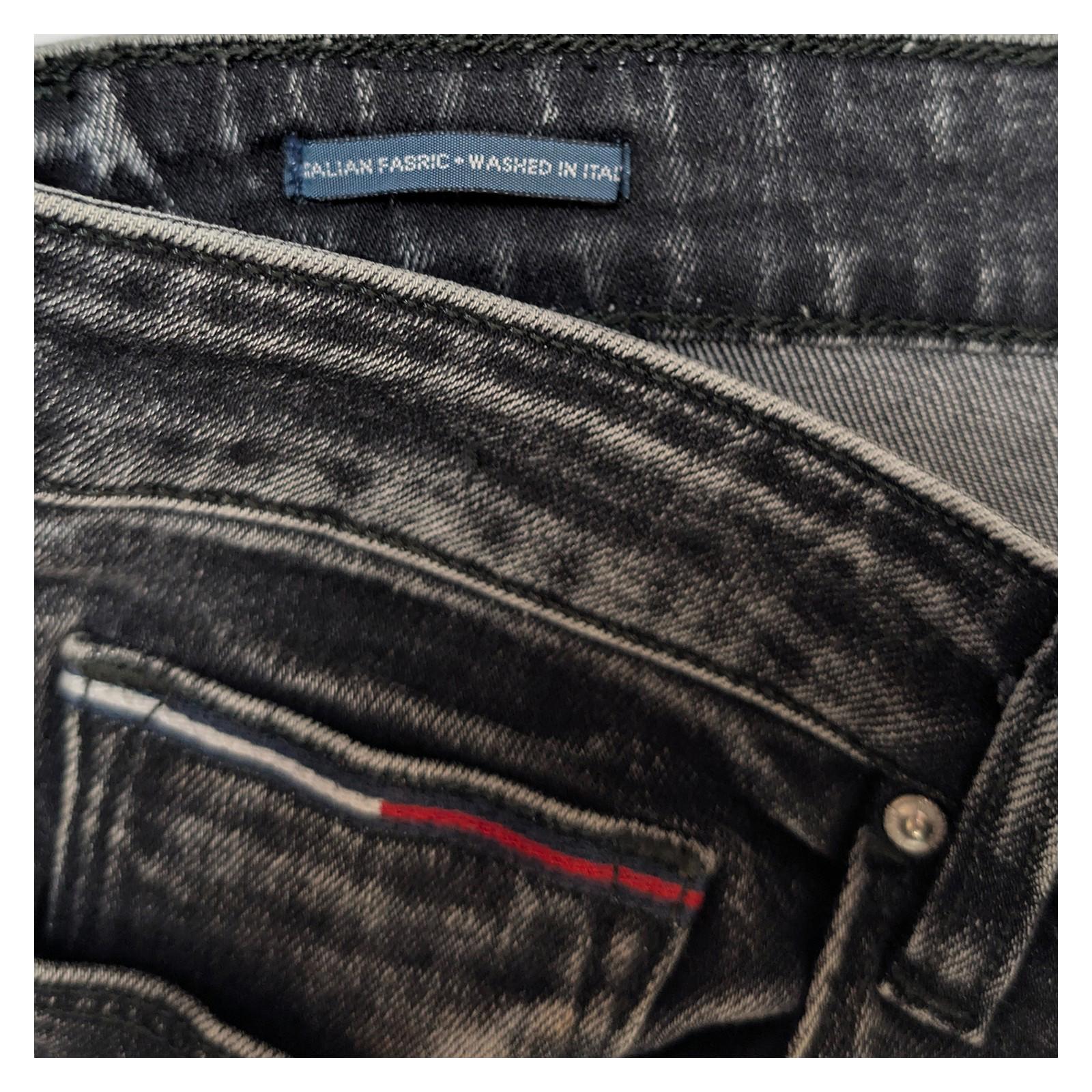 hilfiger denim mens jeans size w 31 l 34 black grey gradient slim fit by Tommy Hilfiger – JEANS | RewearableUK