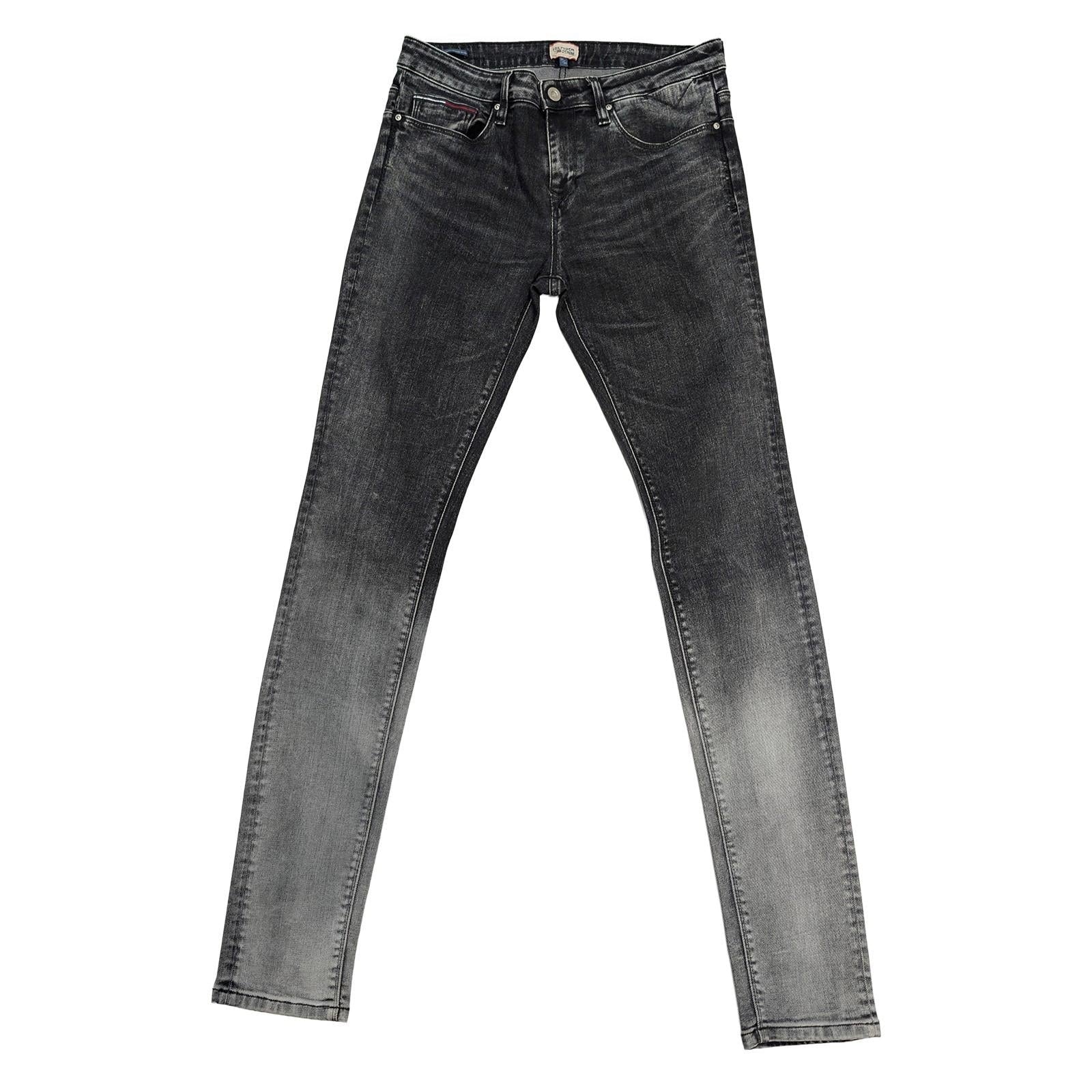 hilfiger denim mens jeans size w 31 l 34 black grey gradient slim fit by Tommy Hilfiger – JEANS | RewearableUK