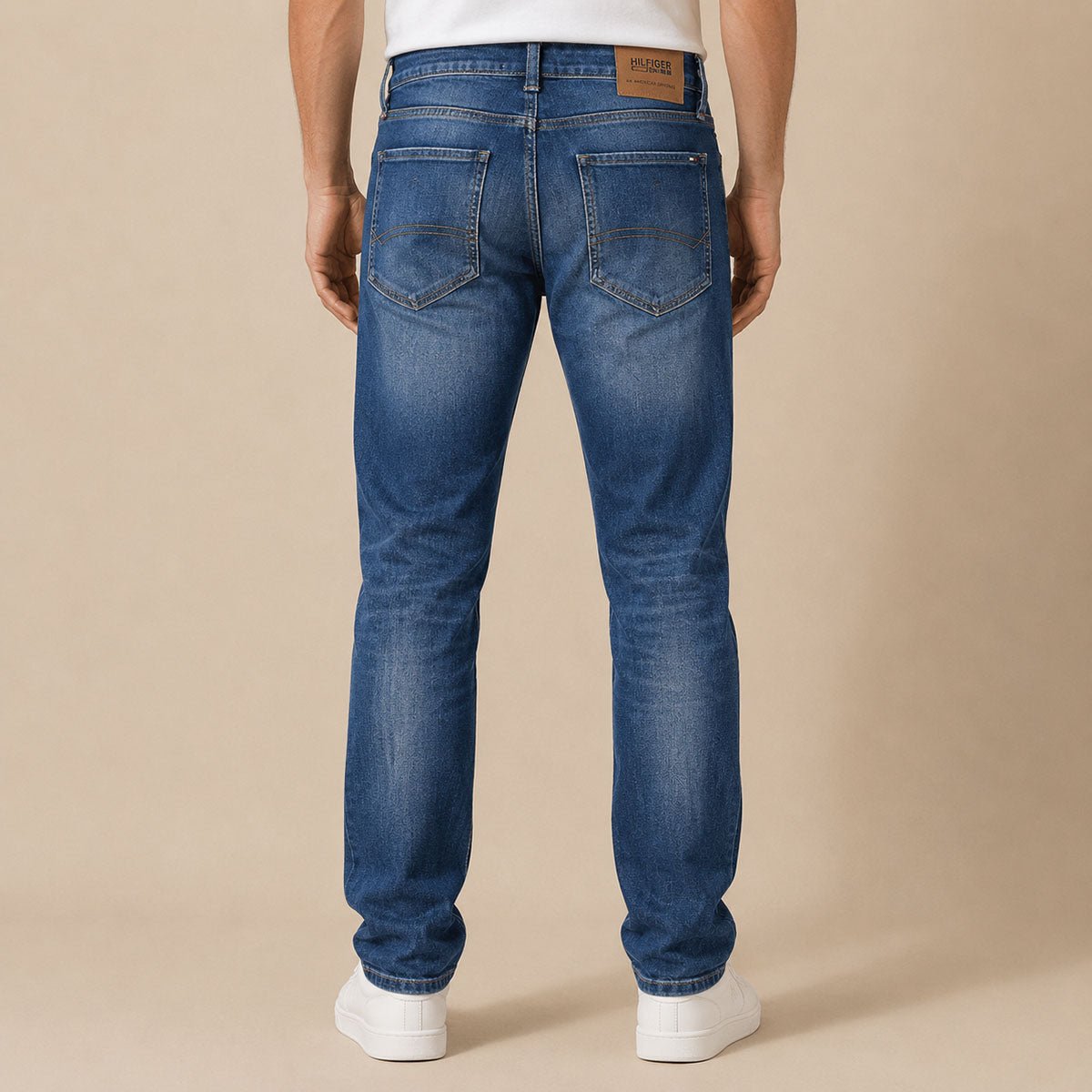 Hilfiger Denim Men's Jeans W30 L30 Blue Slim Straight – Jeans product photo 2 | RewearableUK