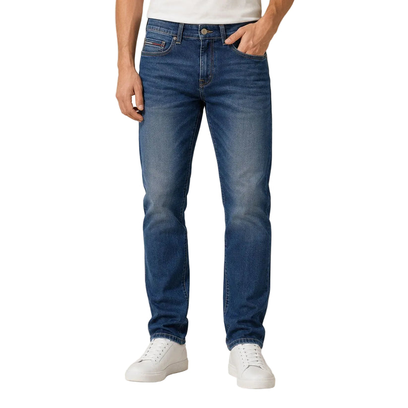 Hilfiger Denim Men's Jeans W30 L30 Blue Slim Straight – Jeans product photo 1 | RewearableUK