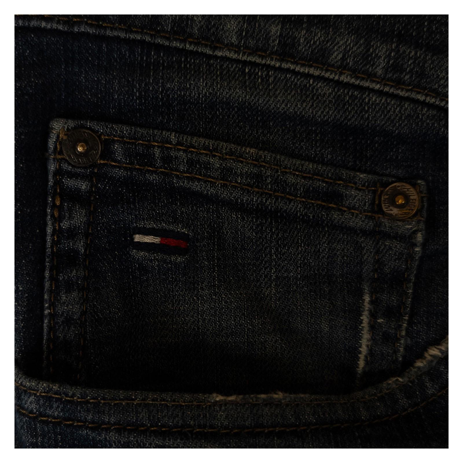 Hilfiger Denim Men's Jeans W34 L32 Blue Straight Fit Stretch Button Fly Pants by Hilfiger Denim – | RewearableUK