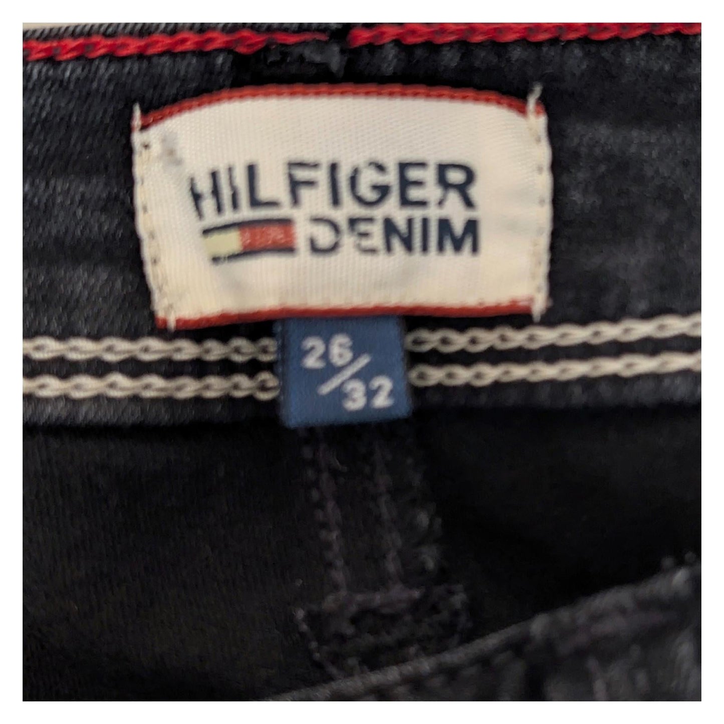 hilfiger denim natalie womens black skinny jeans stretch trousers w26 l32 by Hilfiger Denim – | RewearableUK