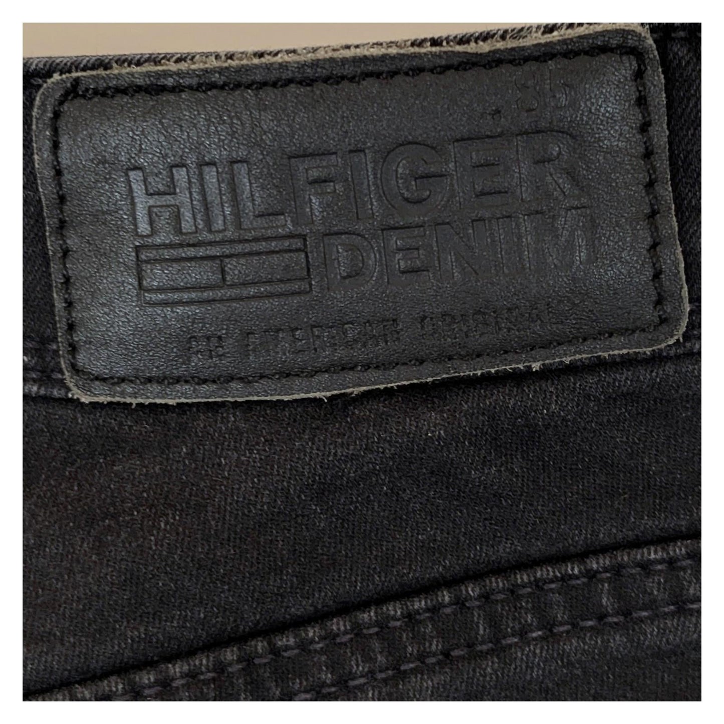 hilfiger denim natalie womens black skinny jeans stretch trousers w26 l32 by Hilfiger Denim – | RewearableUK