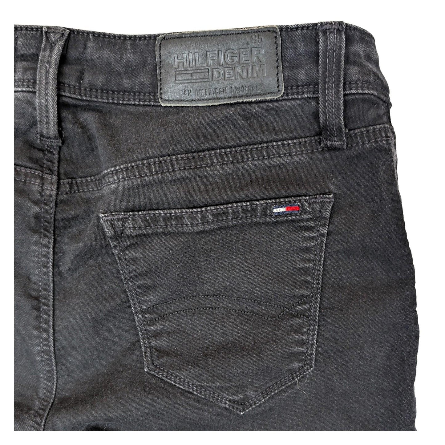 hilfiger denim natalie womens black skinny jeans stretch trousers w26 l32 by Hilfiger Denim – | RewearableUK