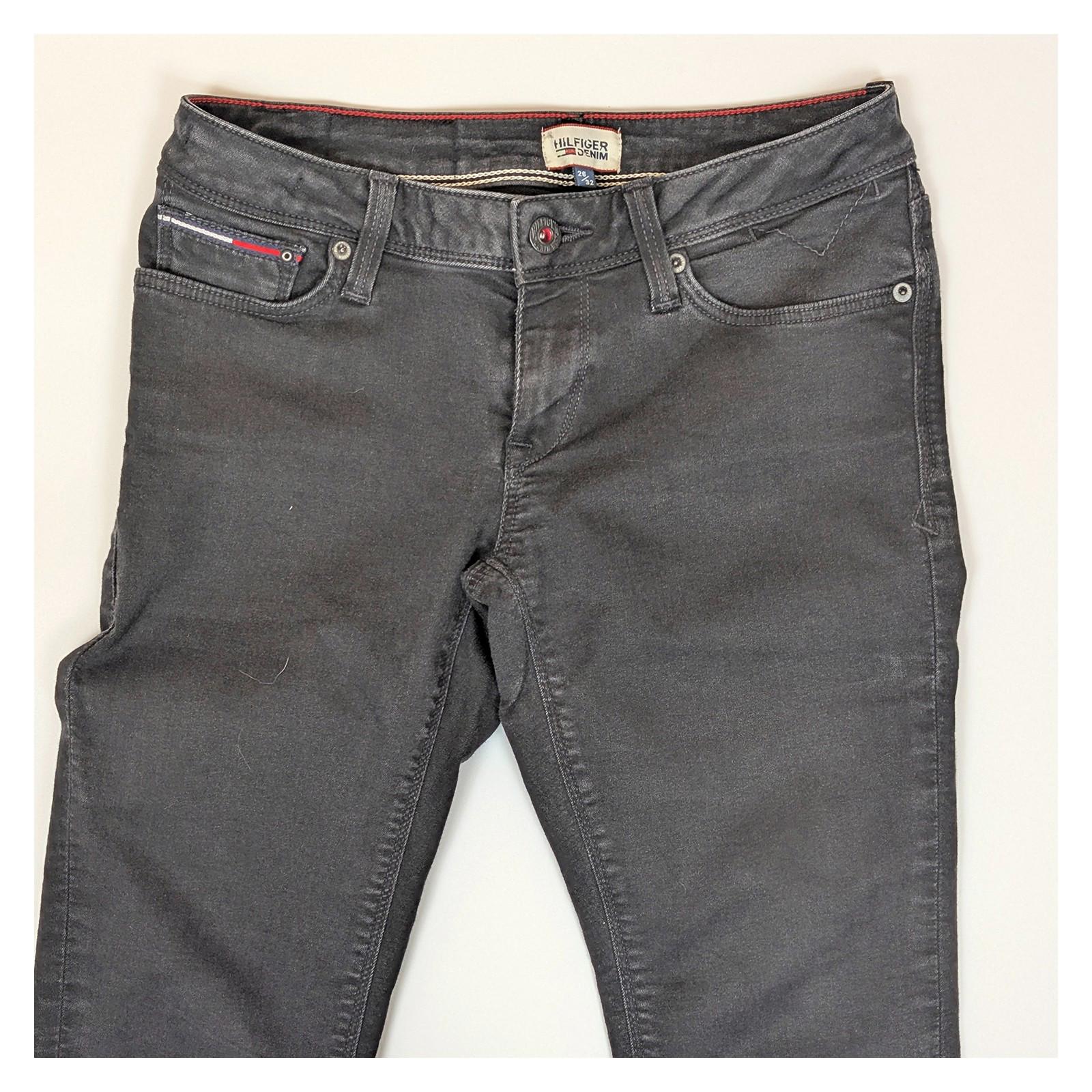hilfiger denim natalie womens black skinny jeans stretch trousers w26 l32 by Hilfiger Denim – | RewearableUK