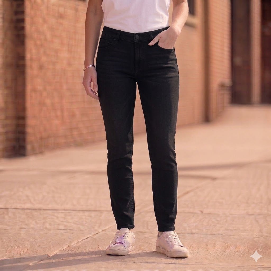 hilfiger denim natalie womens black skinny stretch jeans w 26 l 32 by Hilfiger Denim – JEANS | RewearableUK