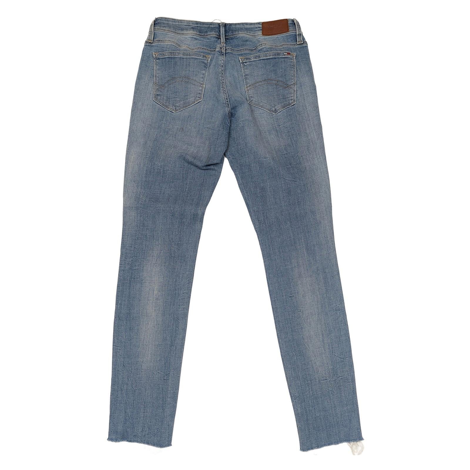 hilfiger denim natalie womens light blue skinny jeans raw hem size w29 l32 by Hilfiger Denim – | RewearableUK