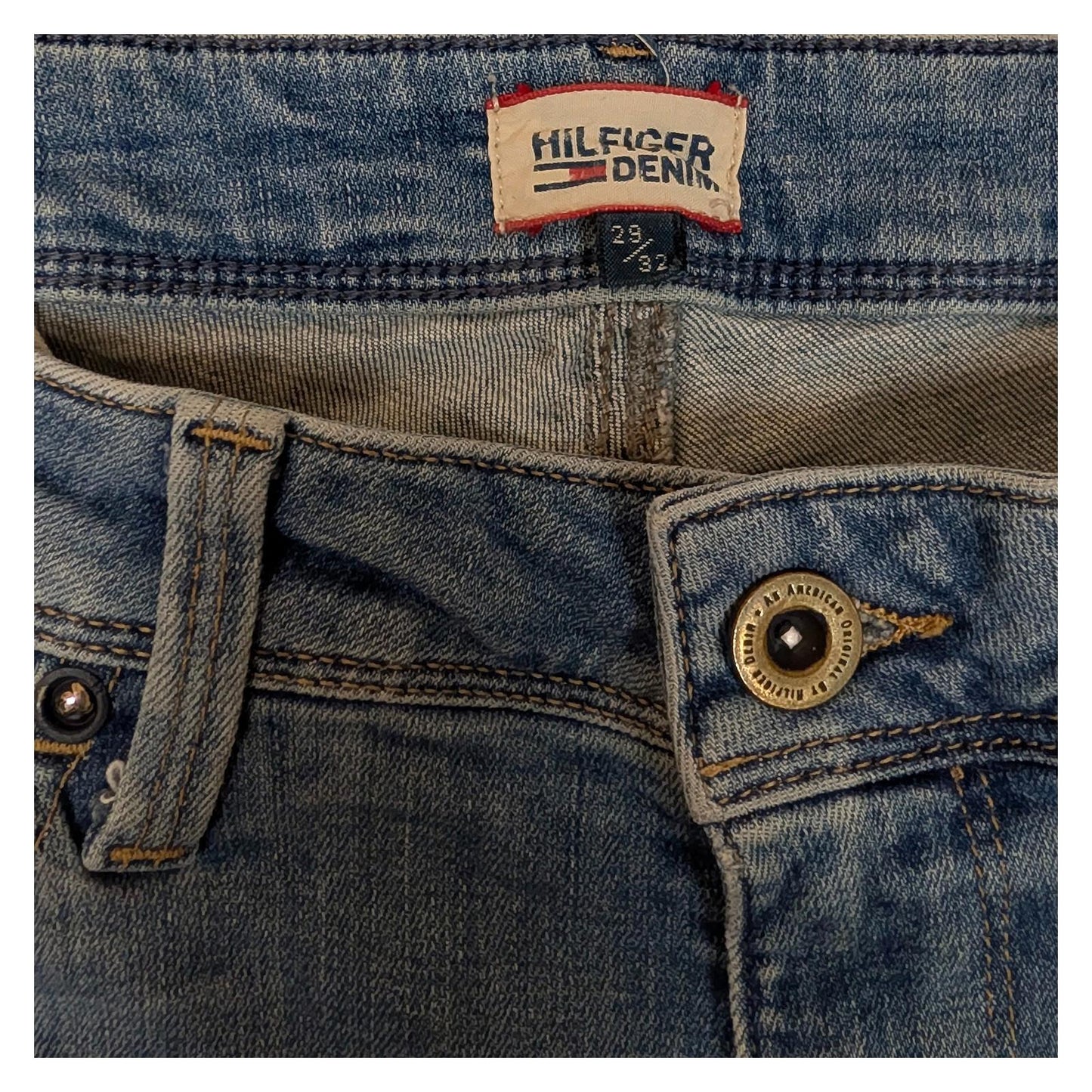 hilfiger denim natalie womens light blue skinny jeans raw hem size w29 l32 by Hilfiger Denim – | RewearableUK