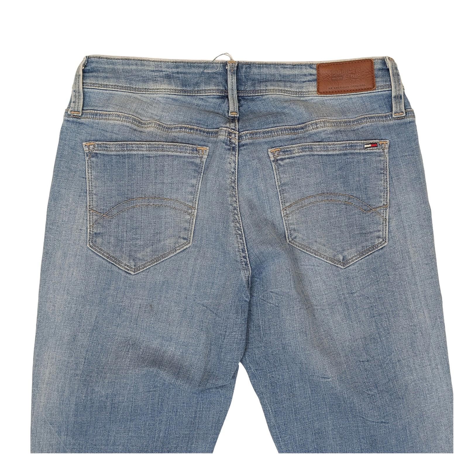 hilfiger denim natalie womens light blue skinny jeans raw hem size w29 l32 by Hilfiger Denim – | RewearableUK