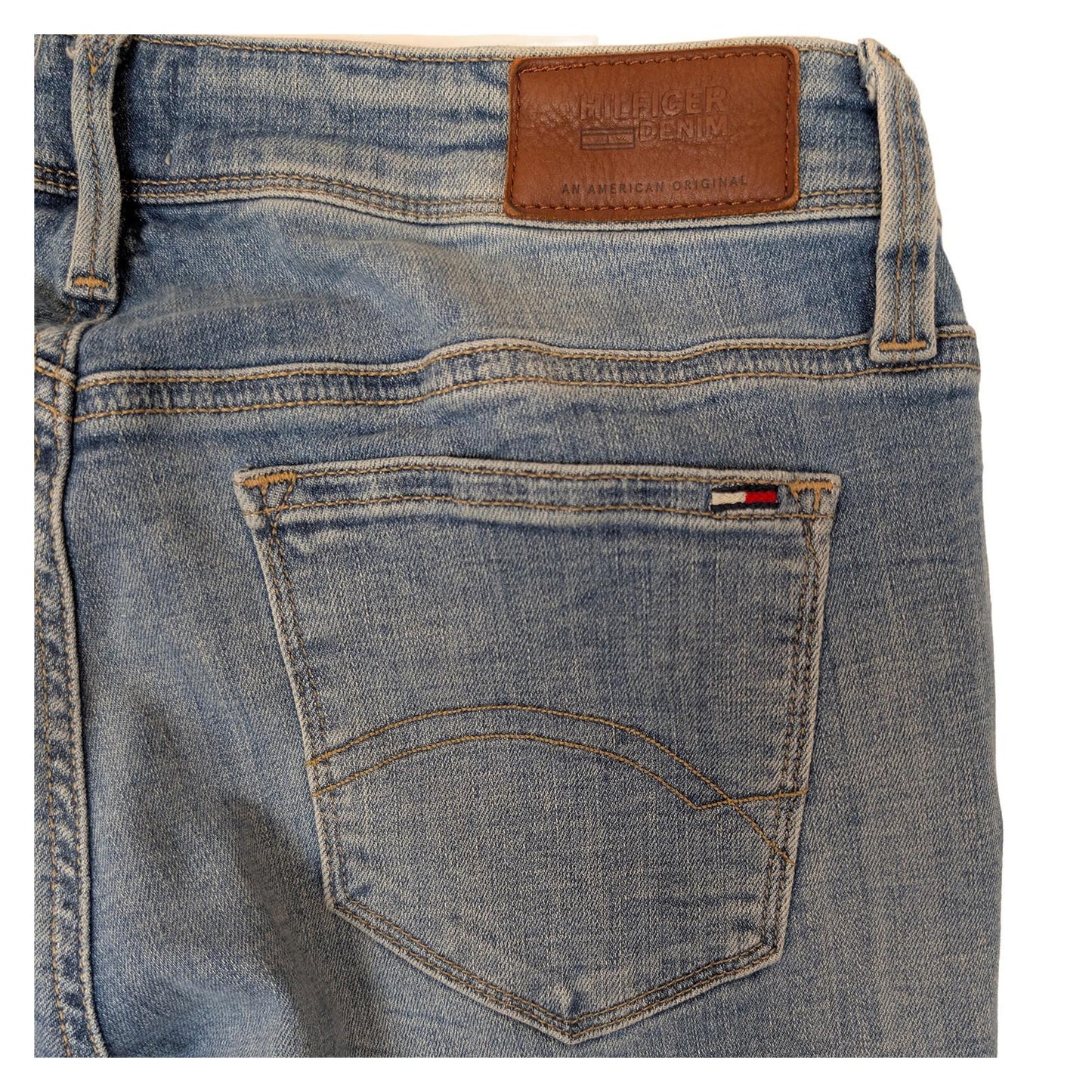 hilfiger denim natalie womens light blue skinny jeans raw hem size w29 l32 by Hilfiger Denim – | RewearableUK