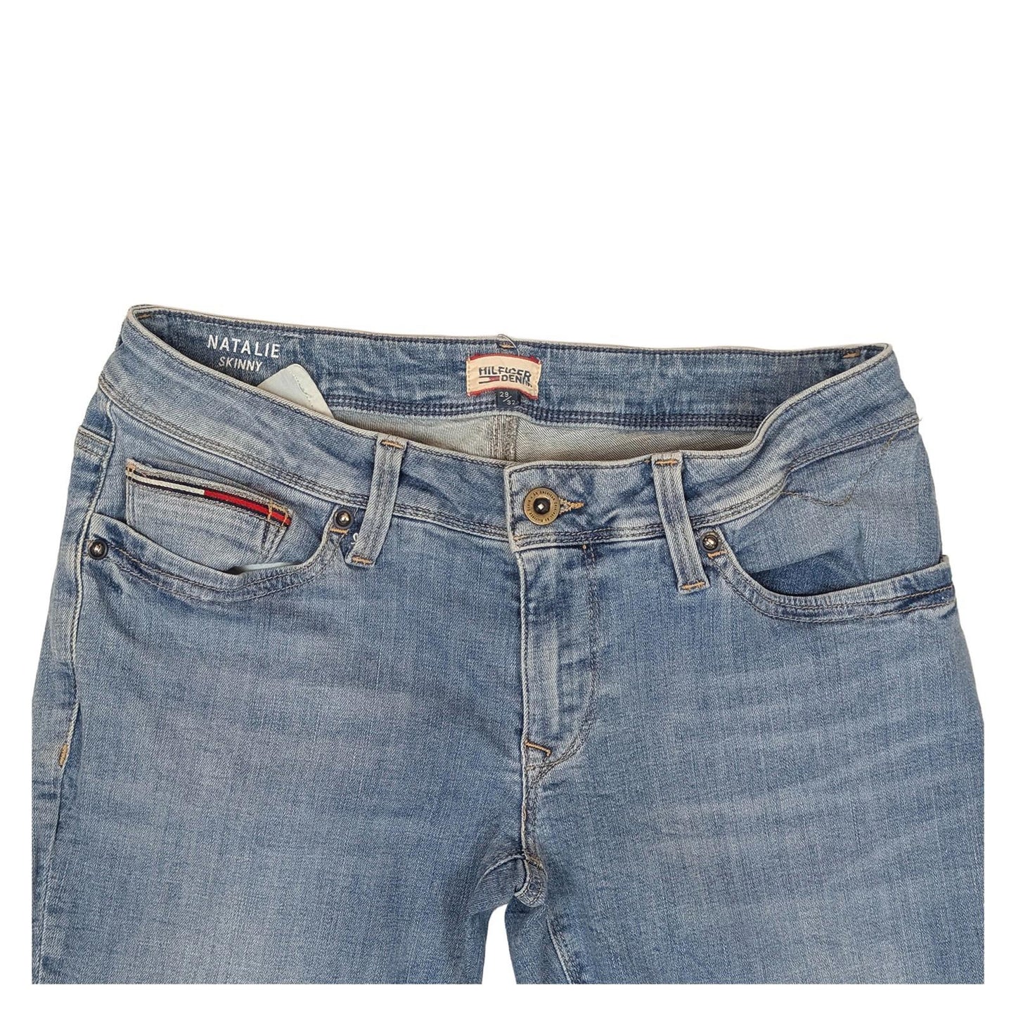hilfiger denim natalie womens light blue skinny jeans raw hem size w29 l32 by Hilfiger Denim – | RewearableUK