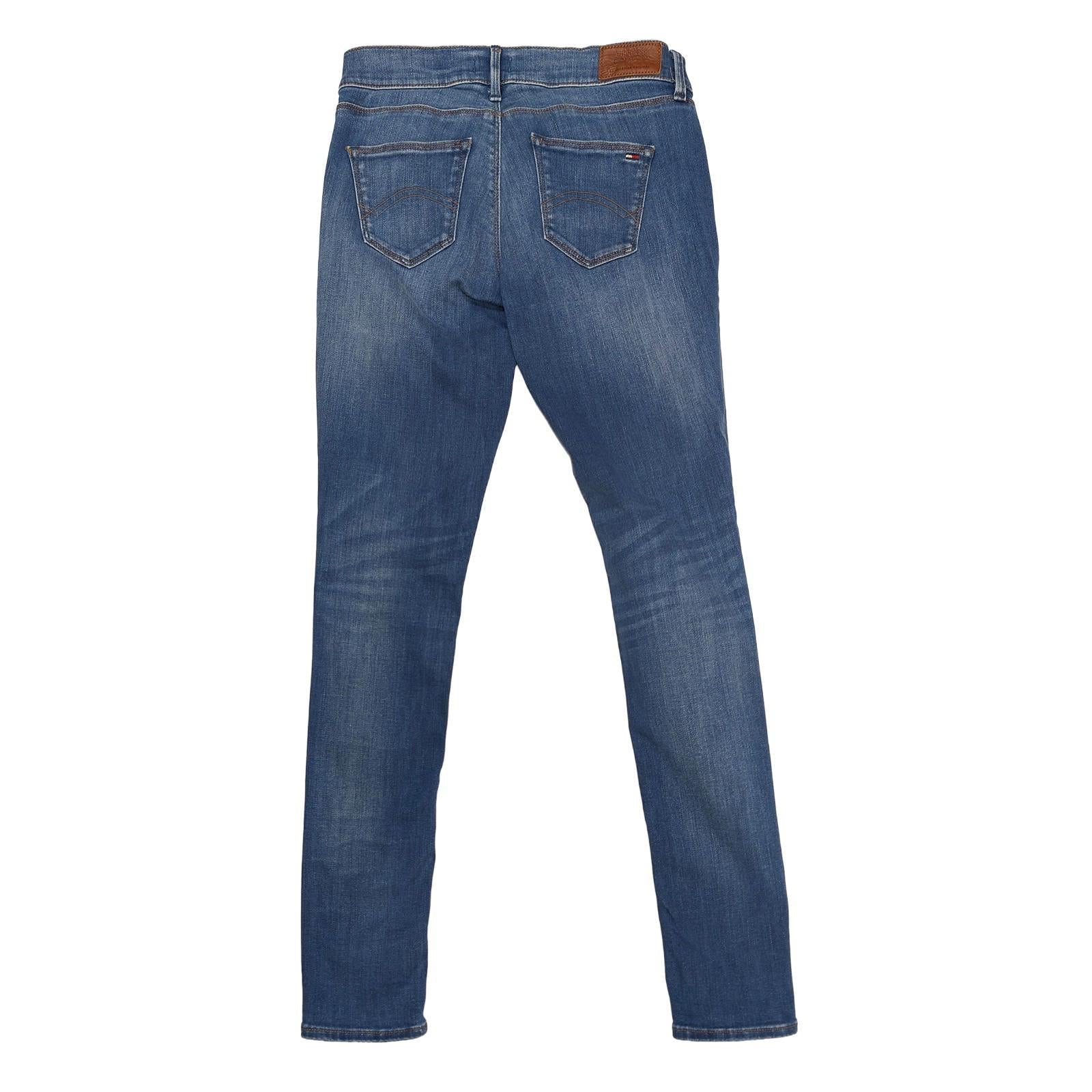 hilfiger denim nora jeans size w 27 l 32 blue mid rise skinny stretch by Tommy Hilfiger – JEANS | RewearableUK