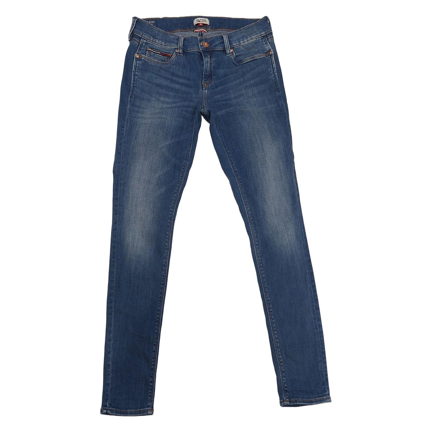 hilfiger denim nora jeans size w 27 l 32 blue mid rise skinny stretch by Tommy Hilfiger – JEANS | RewearableUK