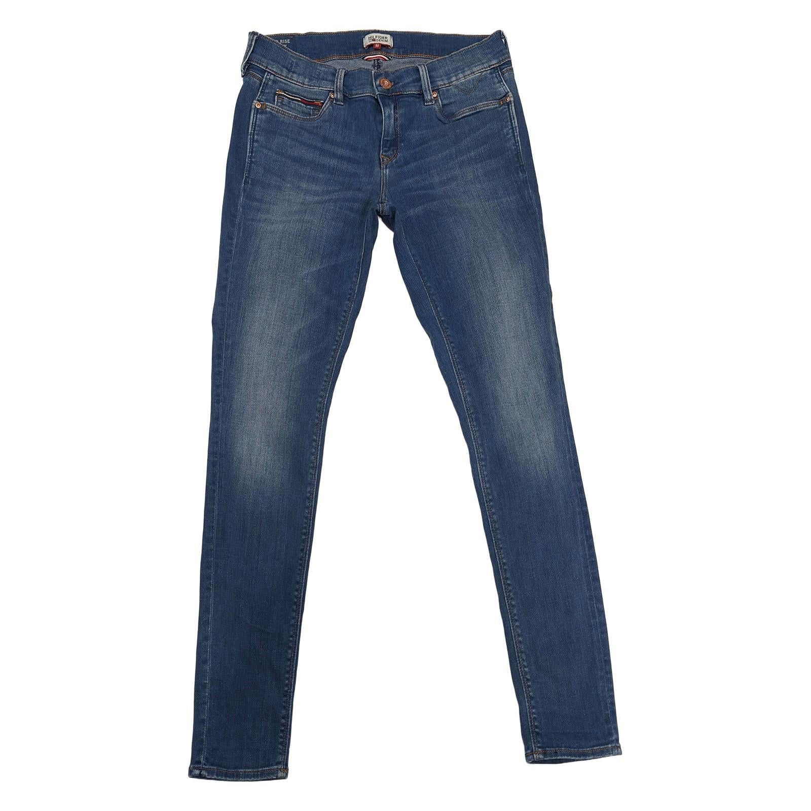 hilfiger denim nora jeans size w 27 l 32 blue mid rise skinny stretch by Tommy Hilfiger – JEANS | RewearableUK
