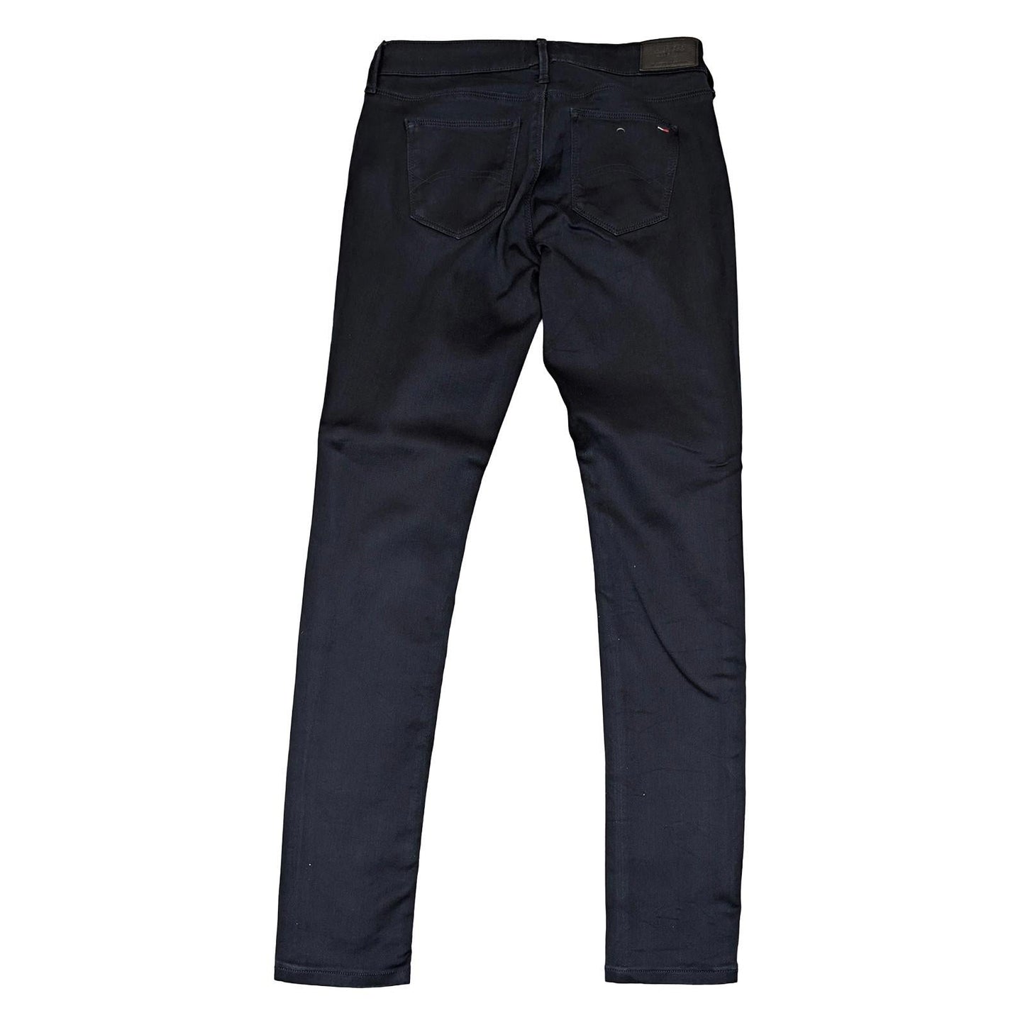 hilfiger denim nora womens dark blue mid rise skinny jeans size w30 l32 by Tommy Hilfiger – | RewearableUK