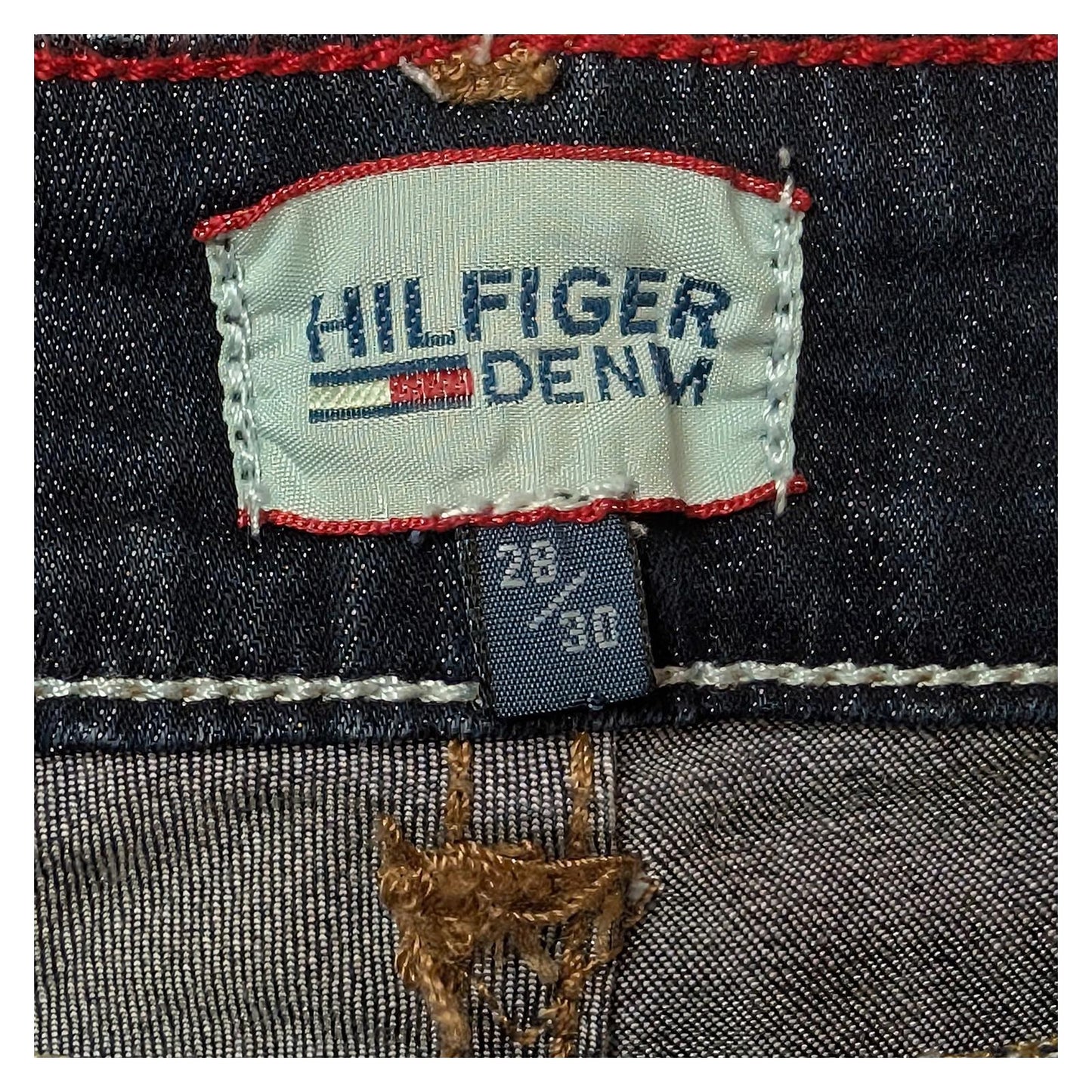 Hilfiger Denim Skinny Jeans Size W28 L30 Dark Blue Soft Modal Blend Stretch Wome by Tommy Hilfiger – | RewearableUK
