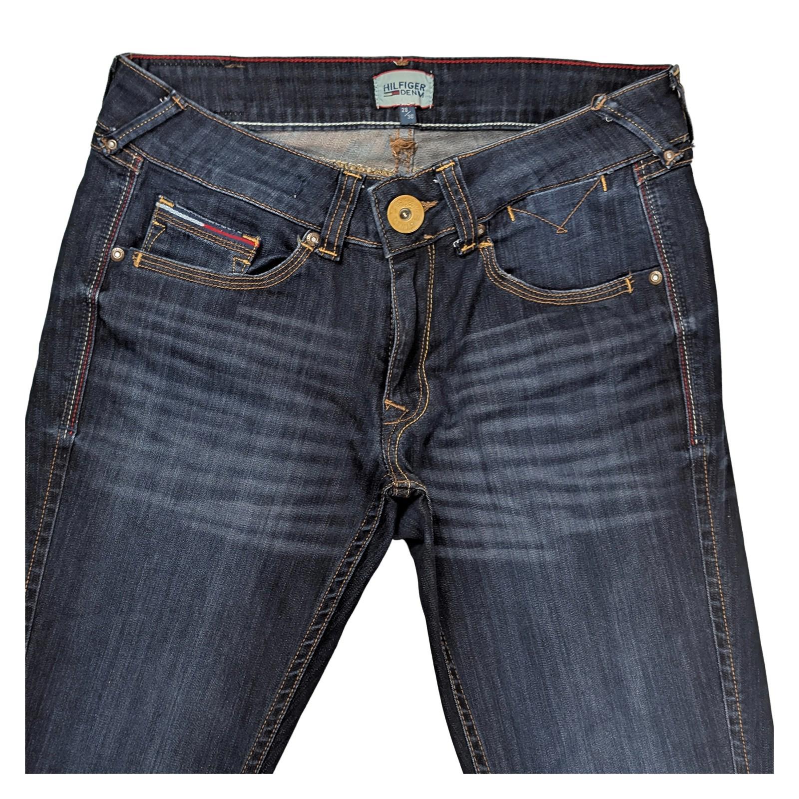 Hilfiger Denim Skinny Jeans Size W28 L30 Dark Blue Soft Modal Blend Stretch Wome by Tommy Hilfiger – | RewearableUK