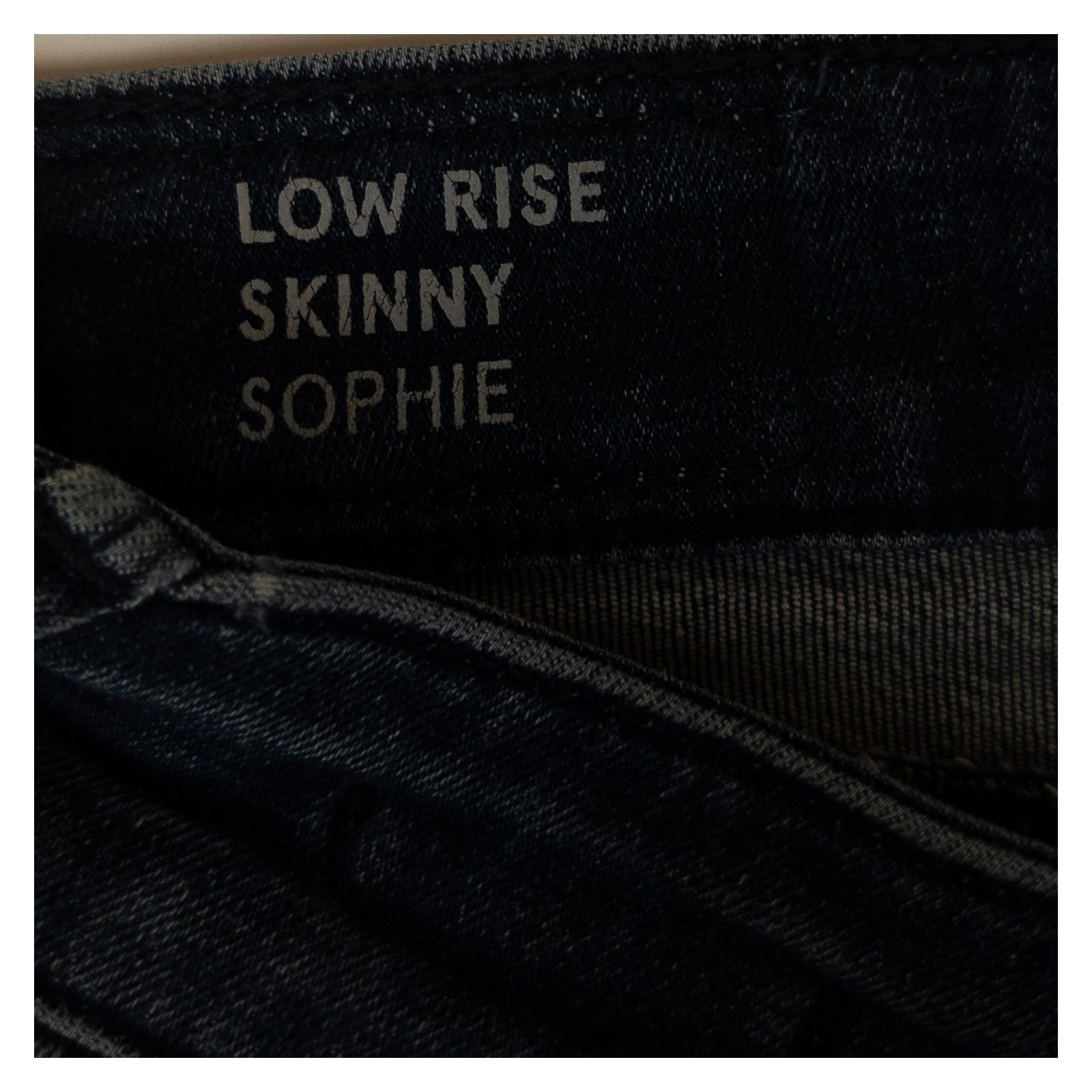 Hilfiger Denim Sophie Jeans W31 L32 Low Rise Skinny Ripped Distressed Blue Women by Hilfiger Denim – | RewearableUK