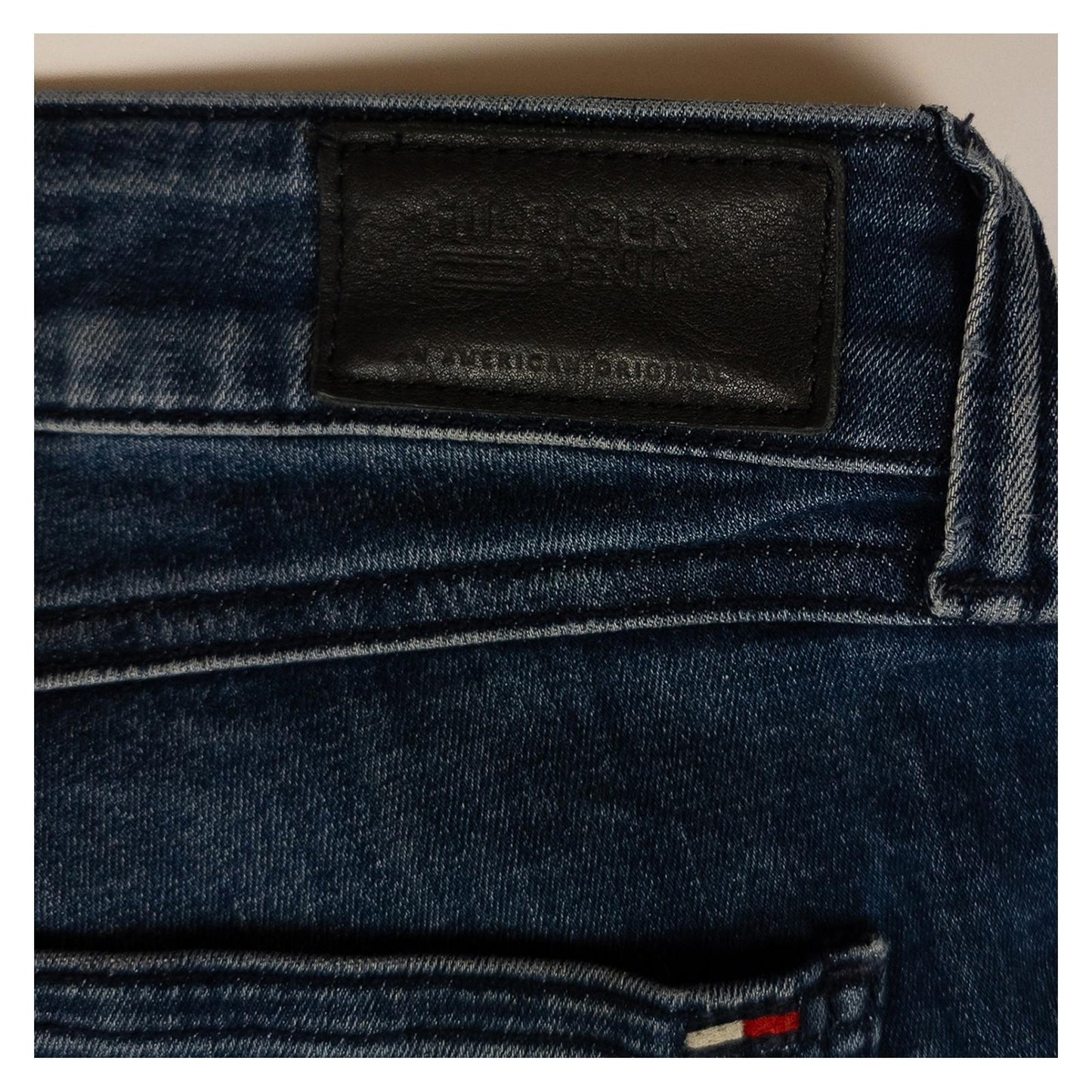 Hilfiger Denim Sophie Jeans W31 L32 Low Rise Skinny Ripped Distressed Blue Women by Hilfiger Denim – | RewearableUK