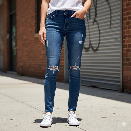 Hilfiger Denim Sophie Low Rise Skinny Jeans | Women's W31 L32 by Hilfiger Denim – MILITARY | RewearableUK