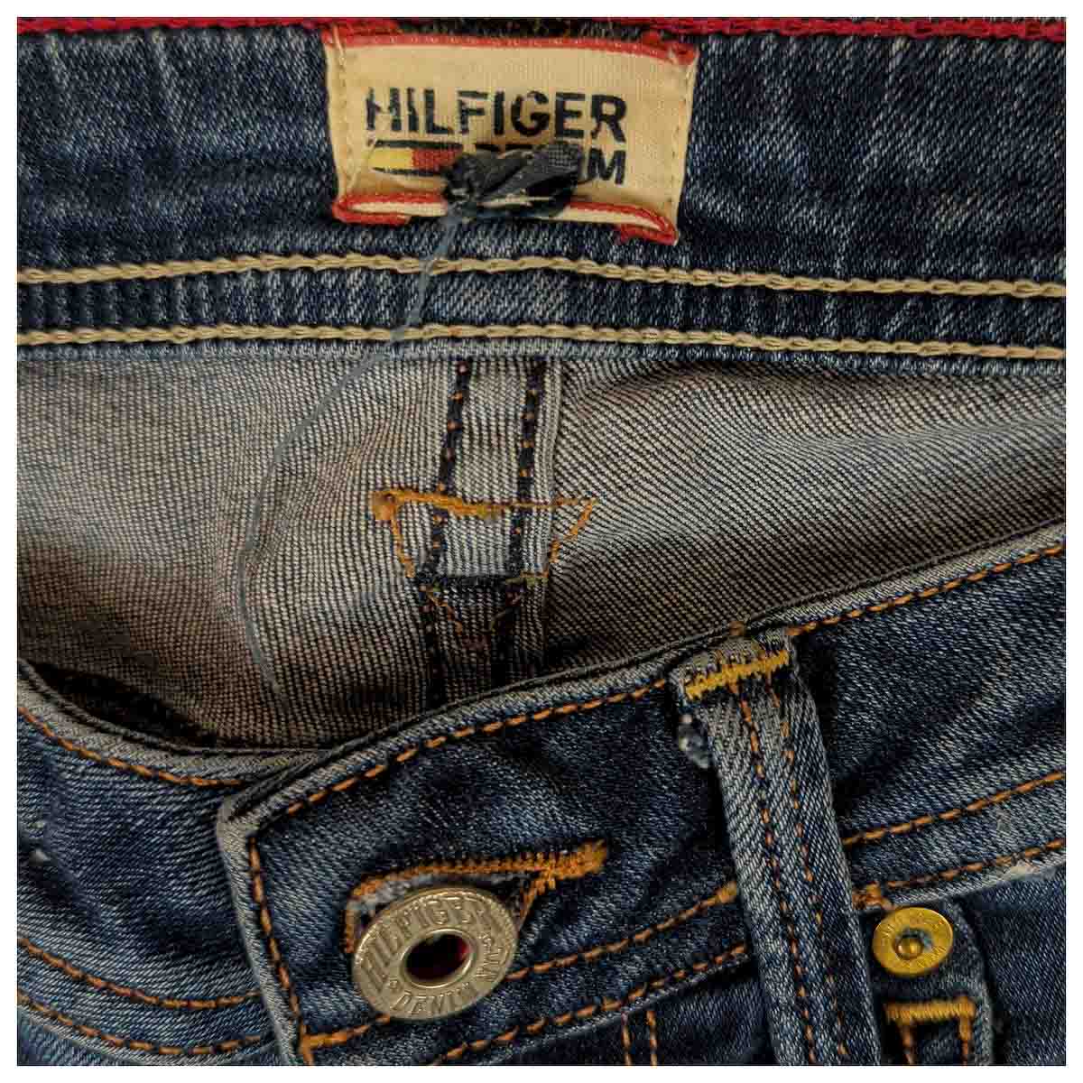 Hilfiger Denim Women’s Skinny Jeans Blue Stretch Denim w28 32 by Tommy Hilfiger – JEANS | RewearableUK