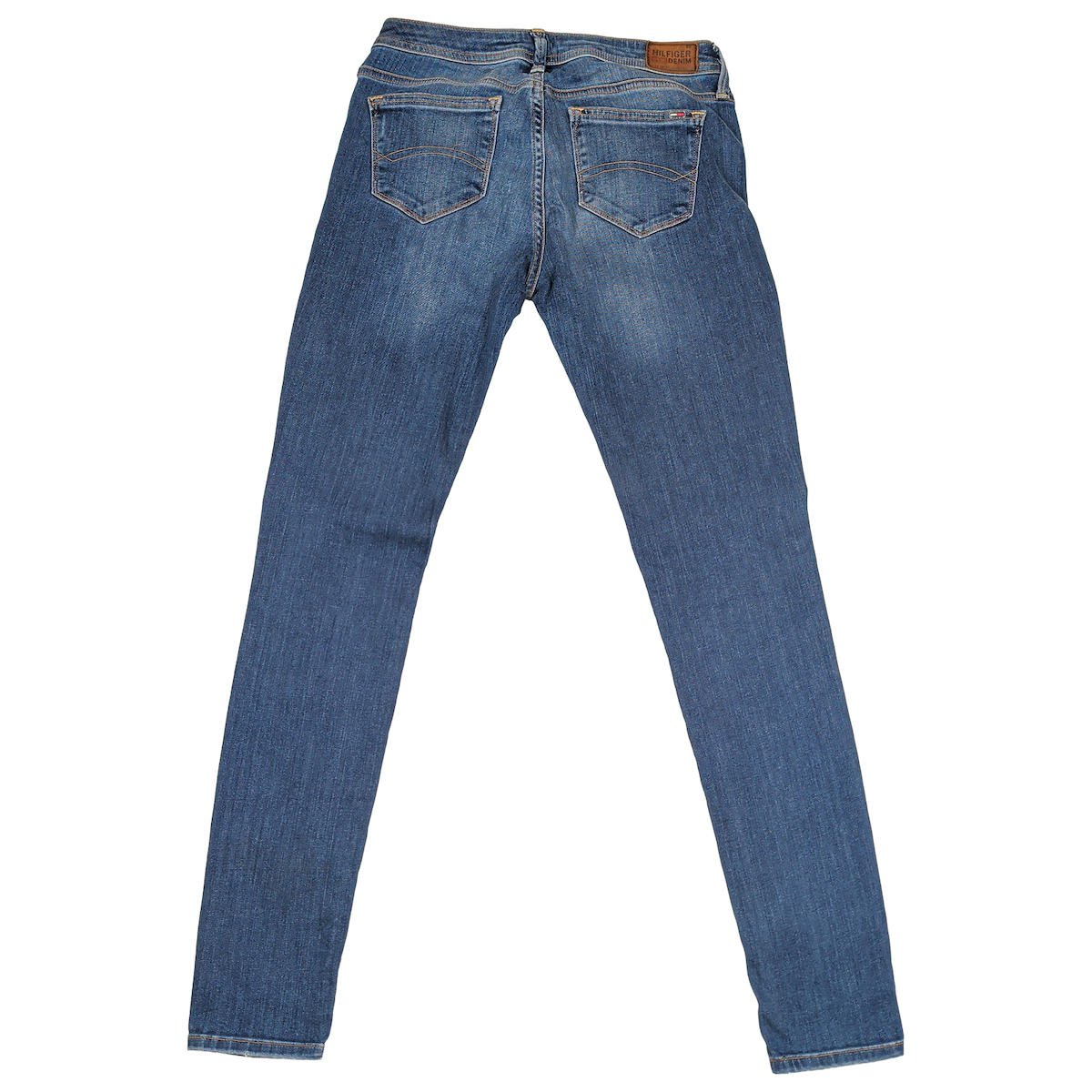 Hilfiger Denim Women’s Skinny Jeans Blue Stretch Denim w28 32 by Tommy Hilfiger – JEANS | RewearableUK