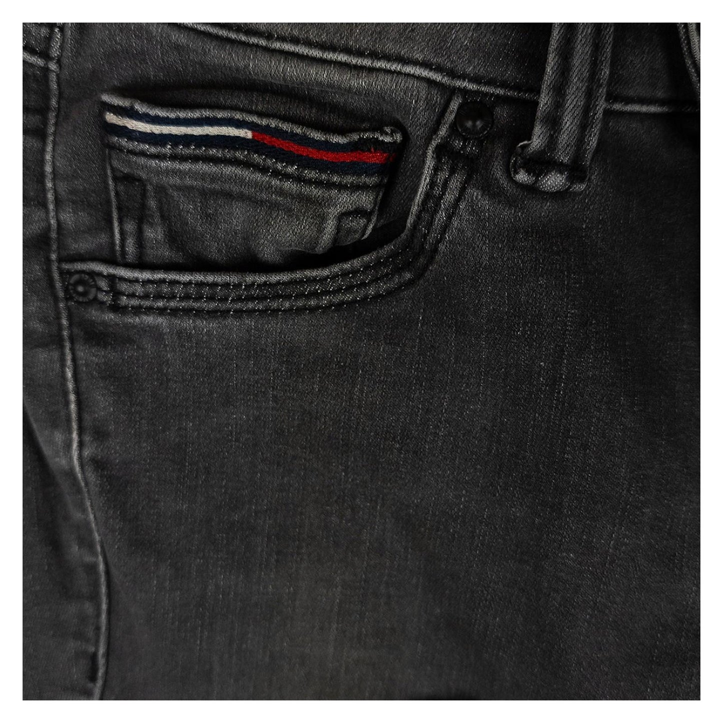 Hilfiger Denim Women's Sophie Skinny Jeans W26 L32 Washed Black Low Rise Stretch by Hilfiger Denim – | RewearableUK