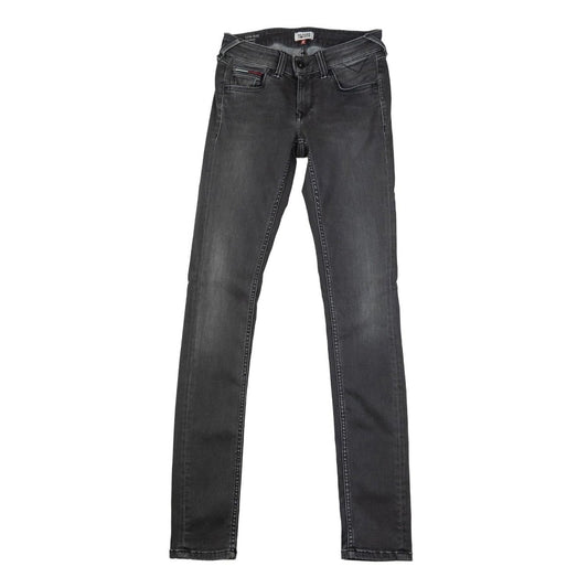 Hilfiger Denim Women's Sophie Skinny Jeans W26 L32 Washed Black Low Rise Stretch by Hilfiger Denim – | RewearableUK
