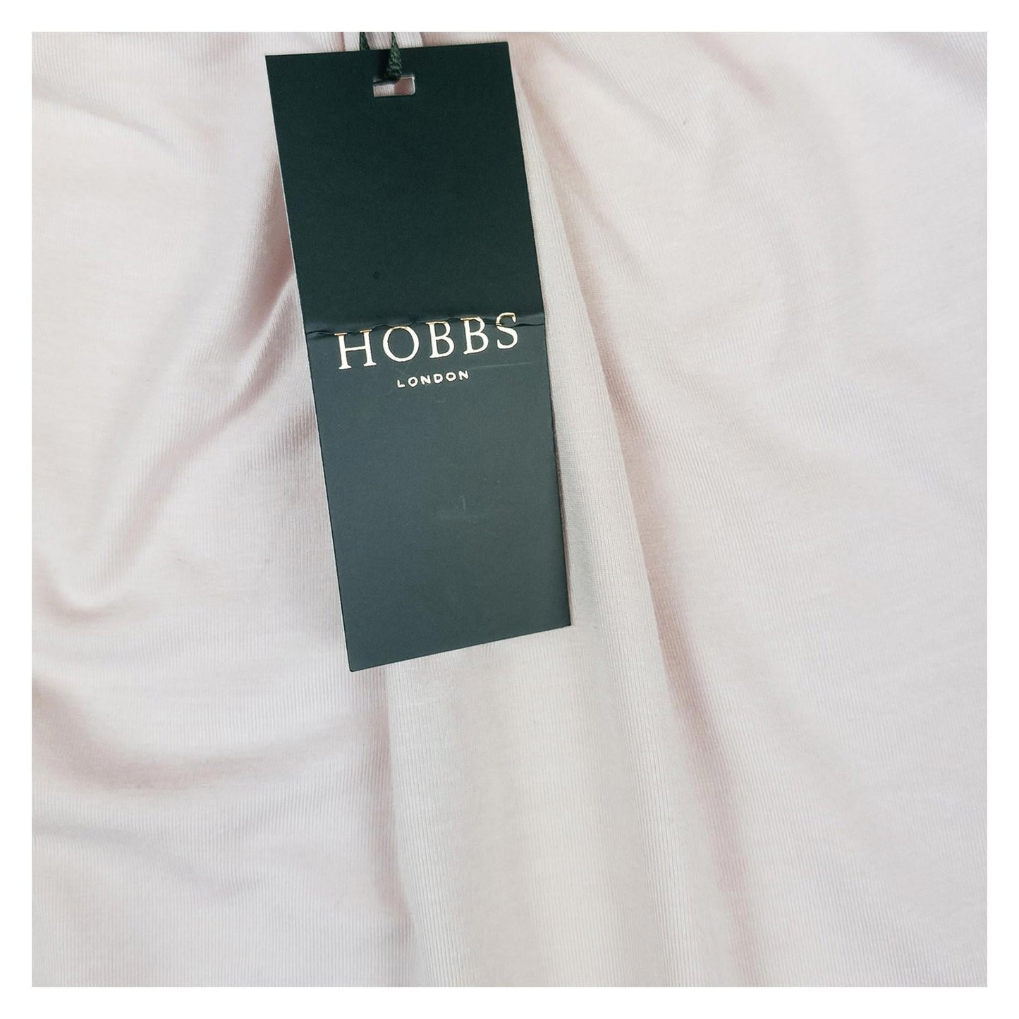 Hobbs London Amber Sleeveless Top UK S Pale Pink Twist Neck Blouse NWT by Hobbs – | RewearableUK