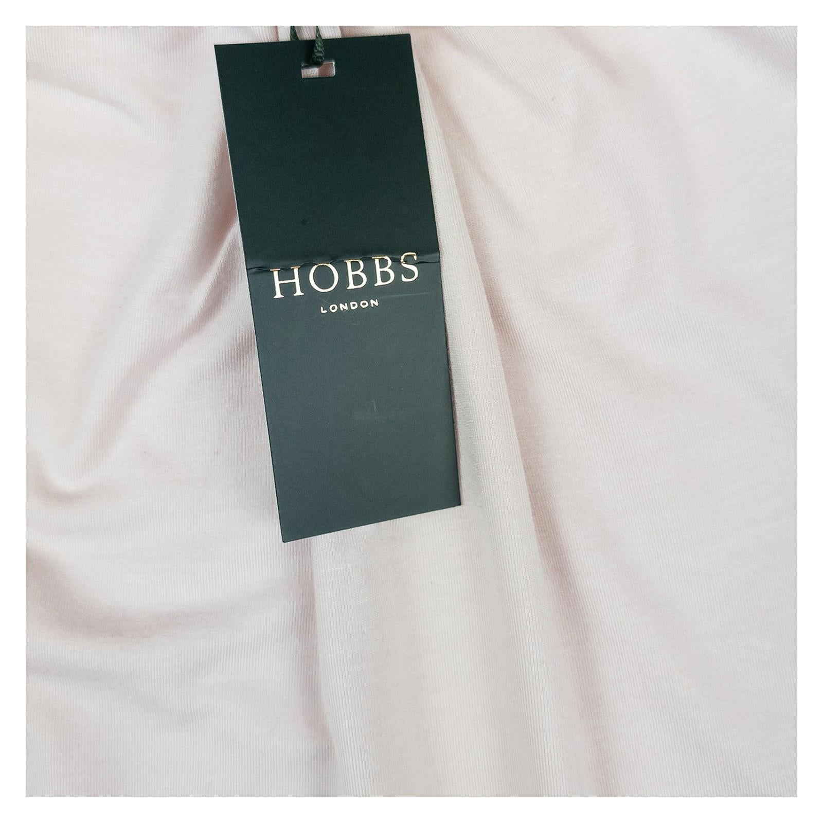 Hobbs London Amber Sleeveless Top UK S Pale Pink Twist Neck Blouse NWT by Hobbs – | RewearableUK