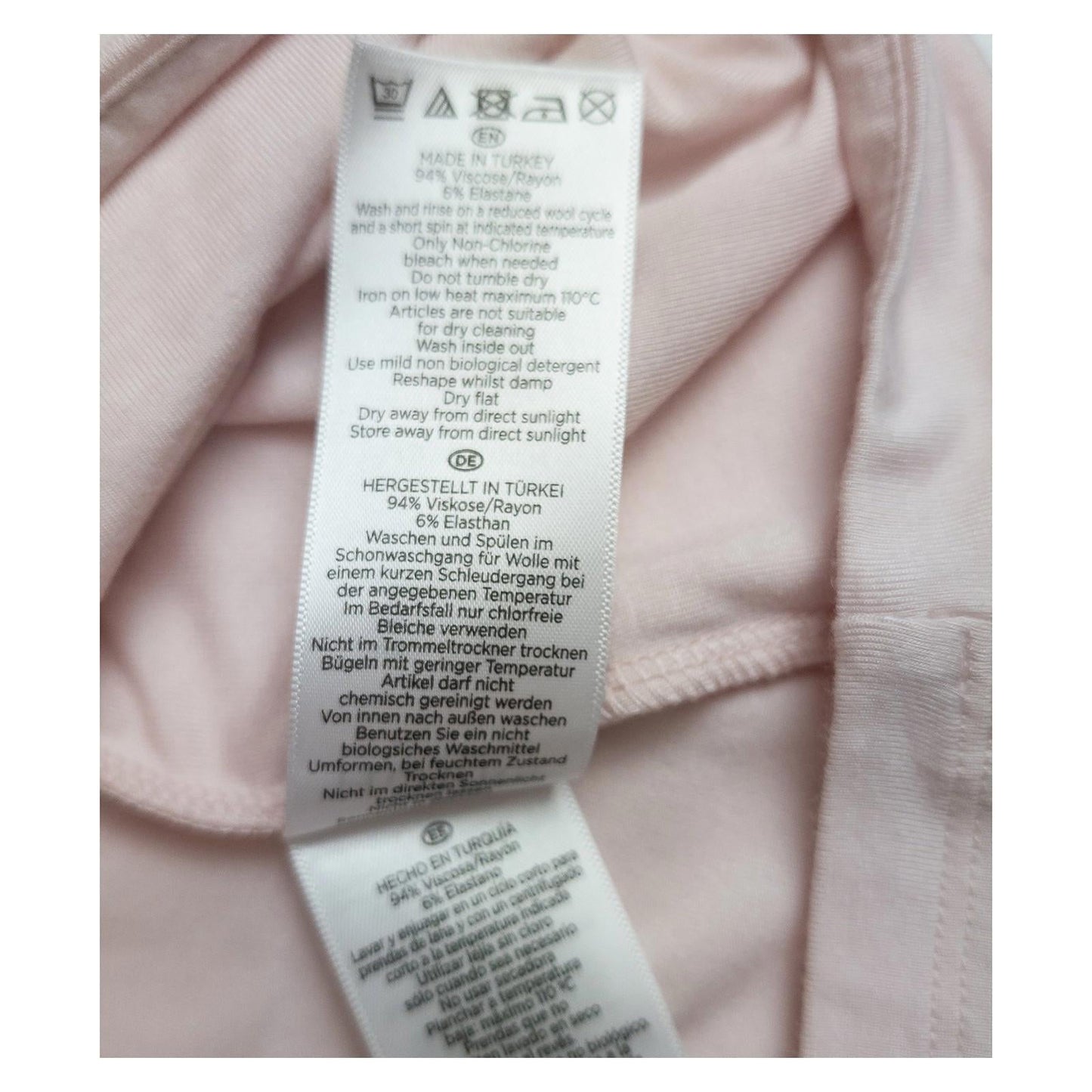 Hobbs London Amber Sleeveless Top UK S Pale Pink Twist Neck Blouse NWT by Hobbs – | RewearableUK